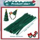 thumbnail image 2 of Ounissouiy 100 unids/set limpiadores de tuberías flexibles y duraderos tallos de chenilla para proyectos de manualidades DIY fáciles Juguetes Educativos, 2 of 6