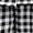 Black, variant on Women Two-Piece Resort Short Suit Linen Check Vest Red XL