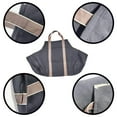 thumbnail image 4 of braveheart Canvas Log Carrier Tote Bag Accessories Multifunctional Practical Wood Storage Holder for Camping, 4 of 4