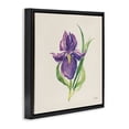 thumbnail image 3 of Stupell Industries Rustic Lodge Easter Iris Bloom Black Floating Frame Canvas Art, 18 x 18, by Kristy Rice, 3 of 8