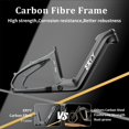 thumbnail image 2 of ERYY Carbon Fiber 20" x 4.0" Electric Mountain Bike, 2 of 13
