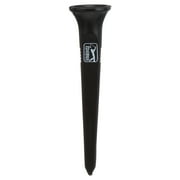 PGA TOUR High Performance Golf Tees - 3 1/8 Inch, Black, Oversized Head for Driver Distance
