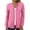 Pink, variant on QUYUON Orange Cardigan Women Clearance Long Sleeve Plus Size Cardigan Polyester Women Cardigans Cardigan Jacket Style Q-10357 Fall Cardigan Sweater Outerwear Coat Pink L