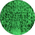 thumbnail image 1 of Ahgly Company Indoor Round Persian Green Bohemian Area Rugs, 7' Round, 1 of 4