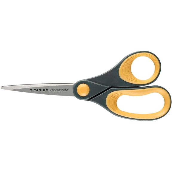Westcott 14849 8 In. Multipurpose Stainless Steel Non-Stick Scissors