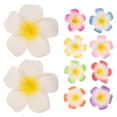 thumbnail image 1 of Hawaiian Plumeria Hair Clips Girls Flower Shape Headwear Assorted Color For Daily Use Trade Show 10Pcs, 1 of 4