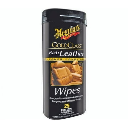 Meguiars G10900 Leather Wipes