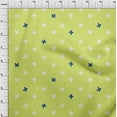 thumbnail image 4 of oneOone Polyester Lycra Lime Fabric Floral & Sewing Craft Projects Fabric Prints By Yard 56 Inch Wide, 4 of 5