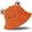 Orange, variant on Frog Bucket Hat for Women/Men, Foldable Lightweight Sun Hat for Summer Spring, Wide Brim Frog Hat for Adult, Teen, Kids