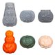 thumbnail image 4 of B Molde de vela de Halloween para hacer velas, adorno de yeso y jabón, fundición de resina, 4 of 4