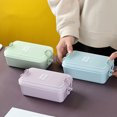 thumbnail image 5 of sruoe Bento Boxes, Bento Box for Lunch Clearance, Lunch Box Containers with Dividers, Leakproof Sealproof Bento Boxes Food Storage Containers, Fresh-Keeping Box for Home, Plastic, 5 of 5