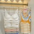 thumbnail image 4 of Tank Top Hanger Bra Storage Rack Wardrobe Organizer Space Saving Underwear Holder For Sports Bras And Closet Accessories Silver, 4 of 5