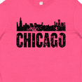 thumbnail image 4 of Inktastic Chicago Skyline Grunge Youth T-Shirt, 4 of 5