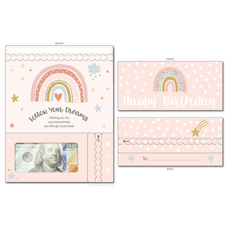 Gift Card for Custom Amount in a Birthday Reveal - FREE  One-Day Delivery