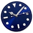 thumbnail image 2 of Esfera de reloj de 28,5 mm para modificación de movimiento NH36/NH35, elegante, verde luminoso Azul, 2 of 8