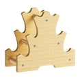 thumbnail image 2 of amagogo Dumbbell Rack Compact 3 Tier Wood Brown Space Saving Weight Rack for Fitness S, 2 of 10