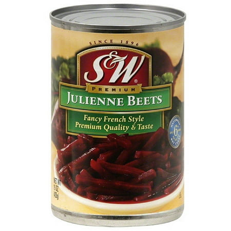 S&W Julienne Beets, 15 oz (Pack of 12)