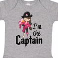 thumbnail image 4 of Inktastic I'm the Captain Pirate Girl Girls Baby Bodysuit, 4 of 5