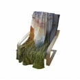 thumbnail image 4 of Mountain Soft Flannel Fleece Blanket, Majestic Sunrise in Hills Mottled Clouds Fresh Grass Serenity Morning Mist, Cozy Plush for Indoor and Outdoor Use, 50" x 70", Blue Green Orange, by Ambesonne, 4 of 6