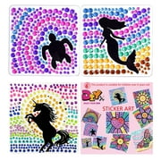 12 Pieces Gem Diamond Painting Art Kits for Kids, Cute Diamond Painting  Stickers Suncatchers with DIY Tools, Small Diamond Dots Arts and Crafts  Supplies for Girls Children Ages 6-12 