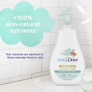Baby Dove Sensitive Skin Care Baby Wash Fragrance Free Hypoallergenic, 20 oz