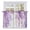 Purple, variant on Spring Flowers Tier Curtains, Purple Lavender Floral Modern Pastoral Light Filtering Kitchen Curtains, 2Pcs Rod Pocket Half Window Treatments Panels for Sink Cafe Cabinet Basement 27.5x45 Inches