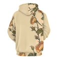 thumbnail image 6 of Rose Illustration Regular Fit Hoodie, Sporty Pullover Hooded Sweatshirt for Men Women L, 6 of 6