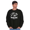 thumbnail image 5 of Love You To Mountains Hiking Couple Sweatshirt for Men or Women Brisco Brands M, 5 of 6