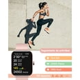 thumbnail image 5 of TOOBUR Reloj Inteligente Mujer, Smartwatch Alexa Incorporada 1.95" Pantalla IP68 Sumergible con Llamada, Seguimiento del Frecuencia Cardíaca/Sueño/100 Deportes para Android iOS Rosa, 5 of 5