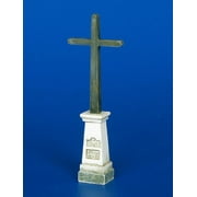 Plus Model 1:48 Cross On A Pedestal Resin Diorama Accessory #4026