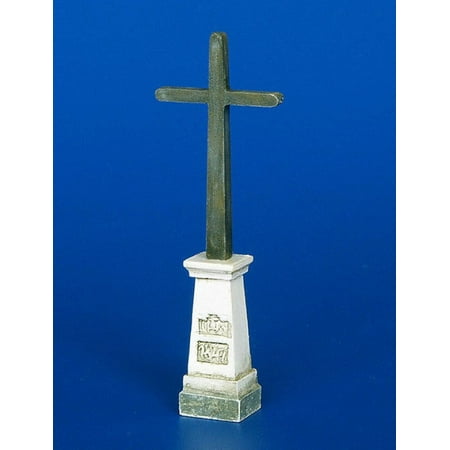 Plus Model 1:48 Cross On A Pedestal Resin Diorama Accessory #4026