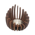 thumbnail image 2 of Candelabro de madera para velas de té, decorativo, de madera, para el hogar, manualidades, candelabro de madera para comedor, regalo para el Día de, 2 of 8