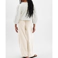 thumbnail image 3 of Pantalones Songling de lino de pernera ancha para mujer, algodón de verano, color albaricoque, 3 of 7