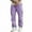 Purple, variant on Turilly Men's Outdoors Cargo Pants Button Zipper Fashion Solid Color Casual Pocket Pants