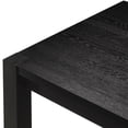 thumbnail image 4 of Open Box Maven Lane Contemporary Wooden Dining Table in Refined Black Finish, 4 of 6