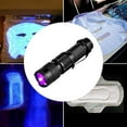 thumbnail image 3 of UV Ultra Violet LED Flashlight Zoomable 3 Modes Torch Blacklight Light Lamp, 3 of 7