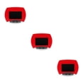 thumbnail image 4 of Soidarity Contador de pasos electrónico para caminar con pantalla LCD Contador de calorías Pequeño podómetro digital Fitness Jogging Rojo 3piezas, 4 of 6