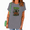 Grey, variant on UNISHE Every Day Is Halloween Vintage Retro Graphic Tee Short Sleeve Crewneck Top