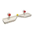 thumbnail image 2 of hengtong Suction Cup Shower Shelf Hanging Makeup Organizer Multi Functional Simple Shower red, 2 of 10