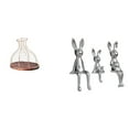 thumbnail image 1 of Elegante Y Moderno Jarrón De Corcho Para Coleccionistas Y Figura De Familia De Conejos, Decoración única Y Práctica Para Cocina Y Gabinetes, Adorno Central., 1 of 8