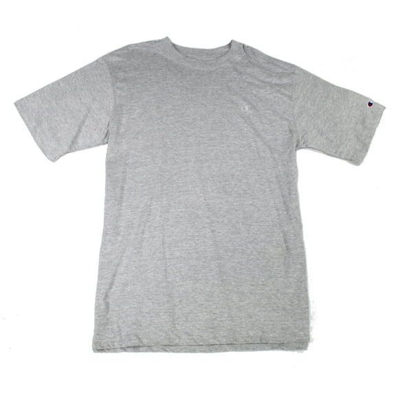 Champion Mens T-Shirt Heather Big & Tall Crewneck Tee Gray XLT