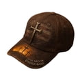 thumbnail image 2 of Gorra unisex con estampado digital para viajes al aire libre, protección solar y visera curva de poliéster., 2 of 6