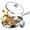 10.2in, variant on Titanium Hammered Pan Pro With Lid, Non Stick Titanium Frying Pan For Cooking, 2026 New Durable Scratch-Resistant Titanium Cookware, Pure Titanium Skillet (10.2IN)