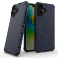 thumbnail image 7 of Magnetic Case for iPhone 16 Plus, Compatible with Mag-Safe, Classic Hybrid Magnetic Phone Case, Military Grade Drop Protection, Scratch-Resistant Back Rugged Cover for iPhone 16 Plus, Darkblue, 7 of 7