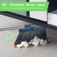 thumbnail image 6 of SUGARDAY Broom and Dustpan Combo Set for Home Floors Broom and Dust Pan Combo with Long Handle, 6 of 7