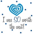 thumbnail image 2 of CafePress - I Was Worth The Wait Blue Baby Infant Bodysuit - Baby Light Bodysuit, Size Newborn - 24 Months, 2 of 4