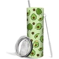 thumbnail image 1 of Avocado Gifts for Avocado Lovers, Avocado Gifts, Avocado Tumbler, Avocado Mug, Avocado Coffee Cup, Avocado Stuff, Birthday Gifts for Women Friend, 20oz Insulated Tumbler with Lid and Straw, 1 of 6
