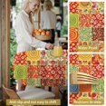 thumbnail image 5 of Pioneer Flower Floral Print Pattern Round Tablecloth 60 X 60 Inch, Wrinkle Resistant Wipeable Table Cloth for Kitchen Dining Picnic Patio Party, 5 of 6