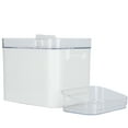 thumbnail image 4 of Pet Water Fountain, Pet Drinking Fountain Floor Automatic Household Mute 2L Capacity With Power-off Protection For Cat For Dog USB Interface 5V Single Bowl Transparent White, 4 of 8