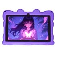 thumbnail image 4 of Kids Tablet Amschel K96 7” Funda Morada Mariposa 64GB 4GB WIFI, 4 of 4